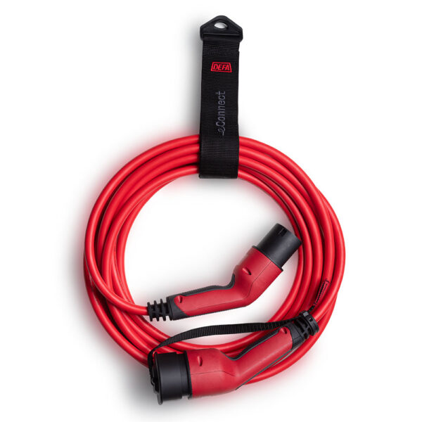 Defa eConnect™ Mode 3 laadimiskaabel 20A 4,6kW, 5m